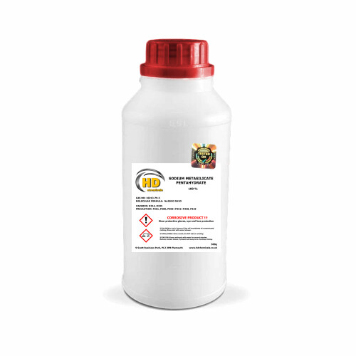 (500g) Sodium Metasilicate Pentahydrate 100% Cleaner