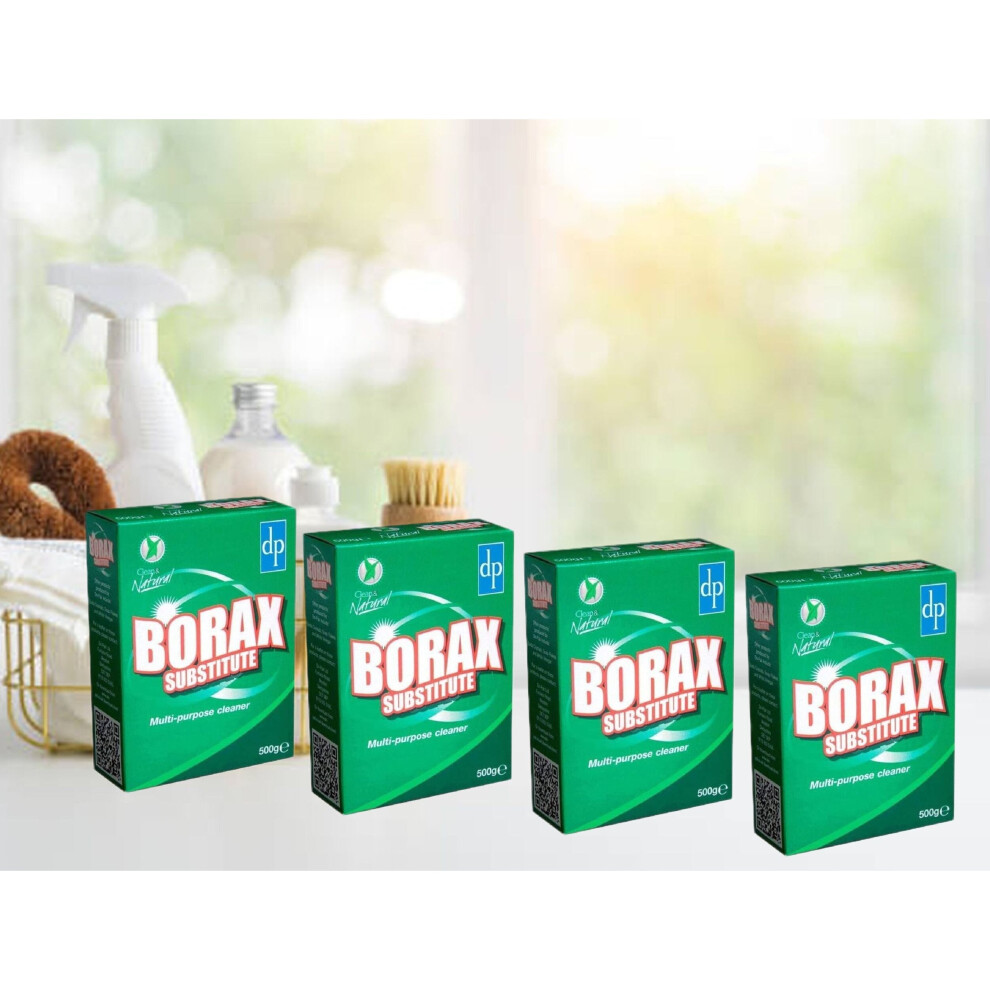 4 Borax Substitute Multi-Purpose Household Cleaner Laundry Stains