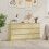 VidaXL vidaXL 2x Solid Pinewood Bedside Cabinets Nightstand Drawer Storage Cabinet 1