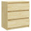 VidaXL vidaXL 2x Solid Pinewood Bedside Cabinets Nightstand Drawer Storage Cabinet 6