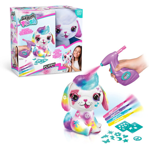 Airbrush Plush Puppy
