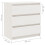 VidaXL vidaXL 2x Solid Pinewood Bedside Cabinets White Bed Drawer Storage Cabinet 10