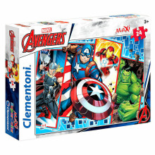 Disney Supercolor Puzzle Marvel Avengers 24 Pieces Jigsaw Puzzle