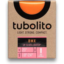 Tubolito Unisex's Tubo BMX Bicycle Inner Tube, Orange, 20 x 1.8-2.5