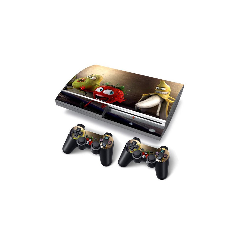 (Banana) Ps3 Fat Pvc Protective Skin Stickers For Console 5060322871455