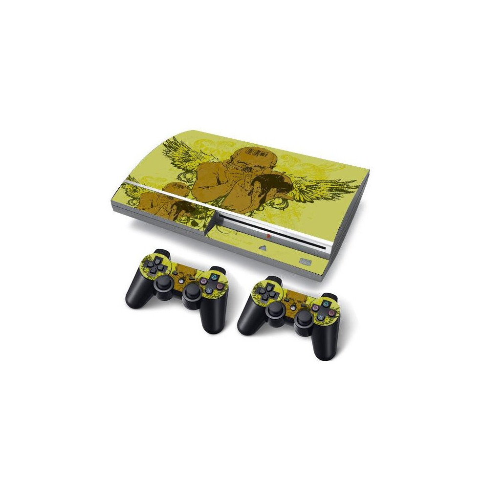 ( Angel) Ps3 Fat Pvc Protective Skin Stickers For Console Dark 5060450999816