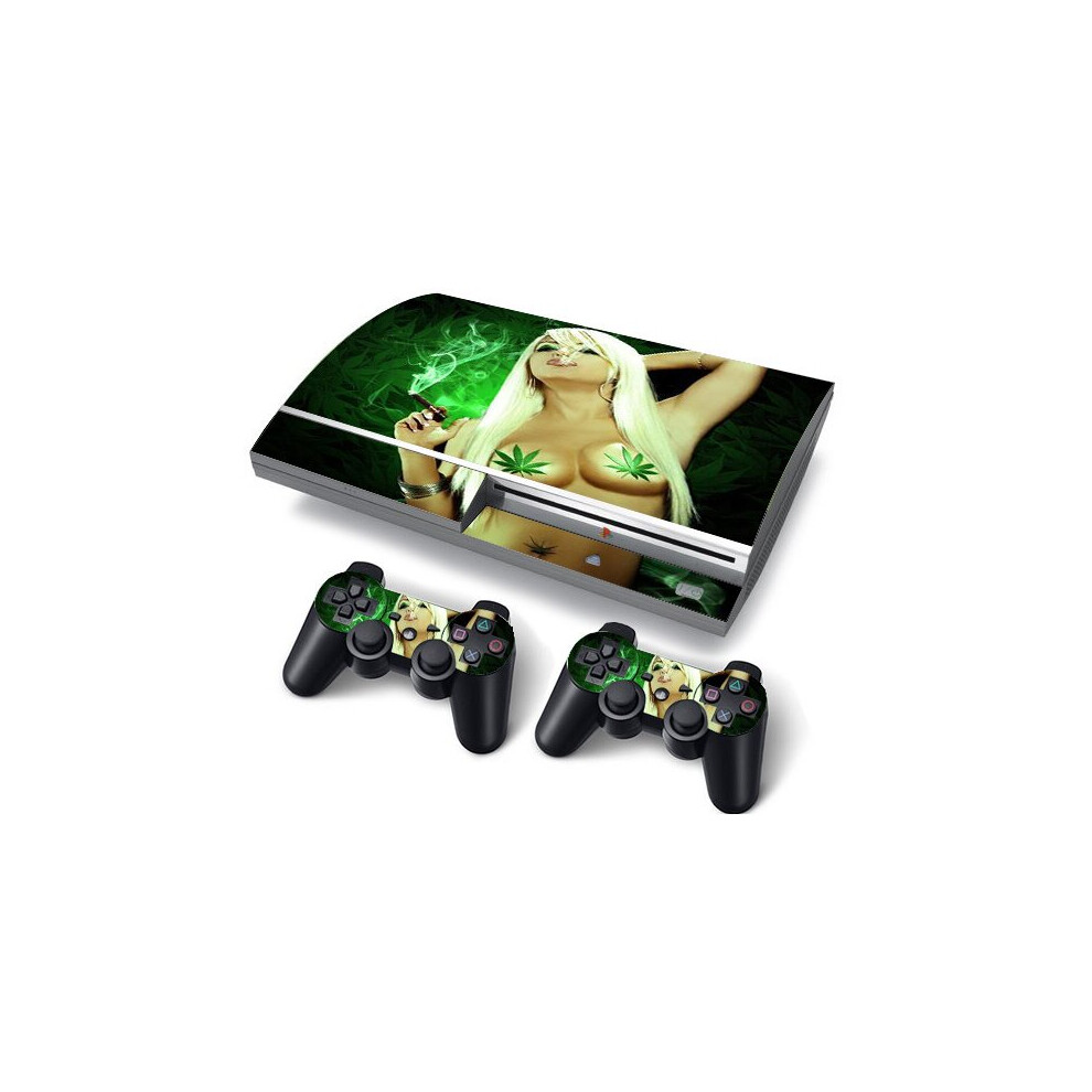 (Mary Jane) PS3 FAT PVC Protective Skin Stickers for Console-image-OPC-P8YMXXG-NEW