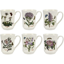 Botanic Garden Flared Tankards - Set of 6