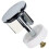 E2TRADE 40mm Bathroom Basin Sink Waste Pop Up Plug Replacement Heavy Duty Brass 1