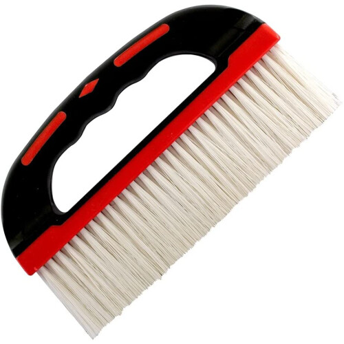 DEKTON DT95899 Wallpaper Brush,RED,9"Strong Handle,Soft Grip,Ideal for