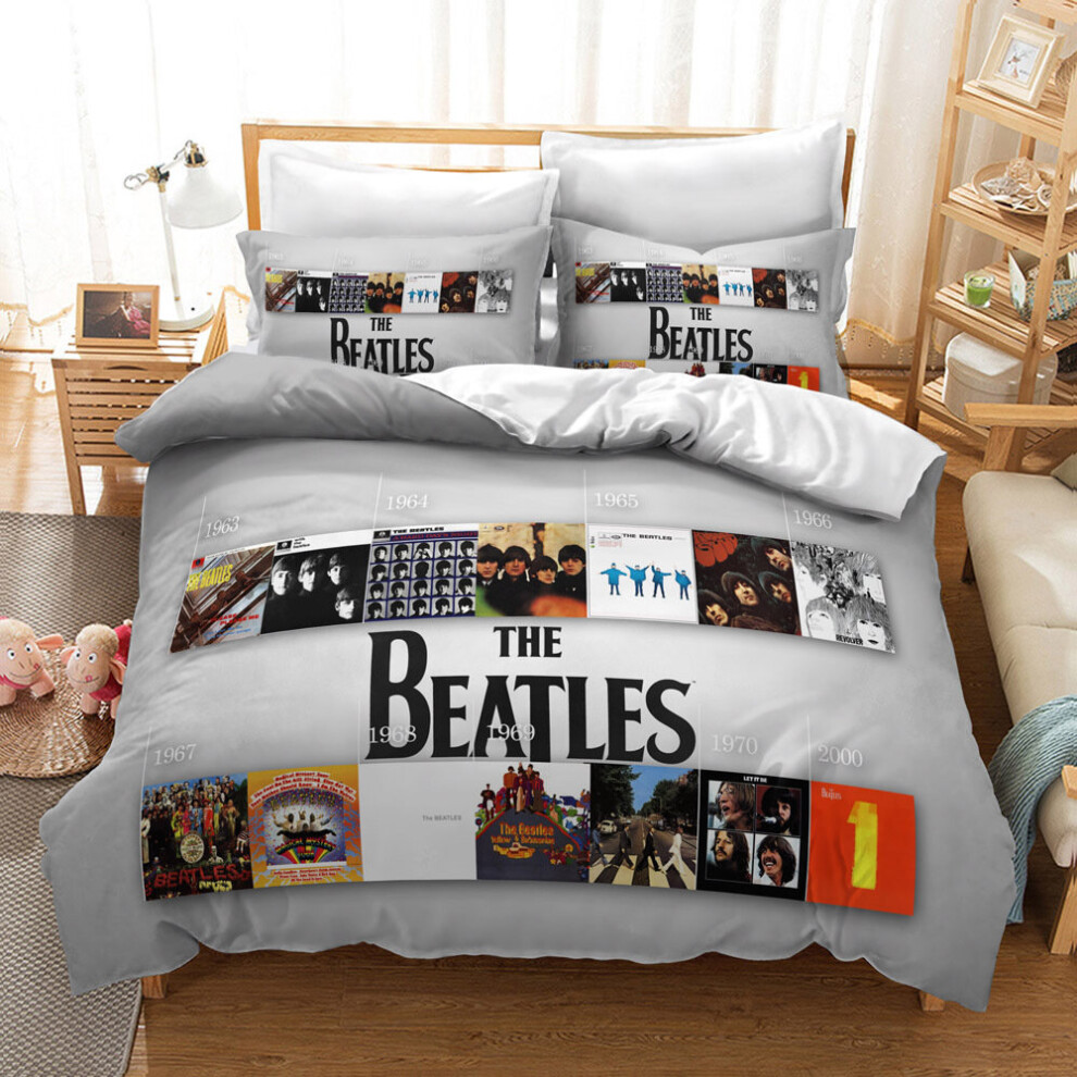(Style 04, Double) The Beatles Bedding Cover Single Double King Duvet Cover