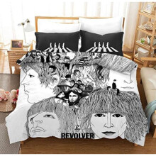 (Style 16, Double) The Beatles Bedding Cover Single Double King Duvet Cover