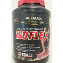 ALLMAX, Isoflex, 100% Reines Whey Protein Isolat, Schokolade, 5 lbs (2,27 kg)
