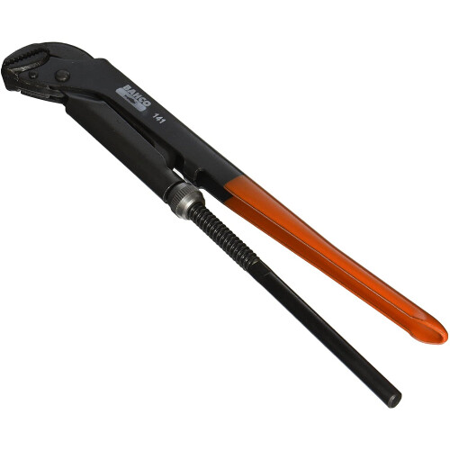 Bahco Bahco 141 "Swedish Model" Pipe Wrench, Red/Black, 320 mm