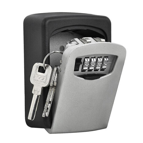 4 Position Wall Mount Key Safe Outdoor Combination Lock