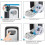4 Position Wall Mount Key Safe Outdoor Combination Lock 3