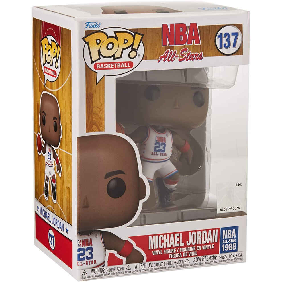 Funko Pop! N. 137 Nba All-Stars - Michael Jordan 1988 Nuovo-image