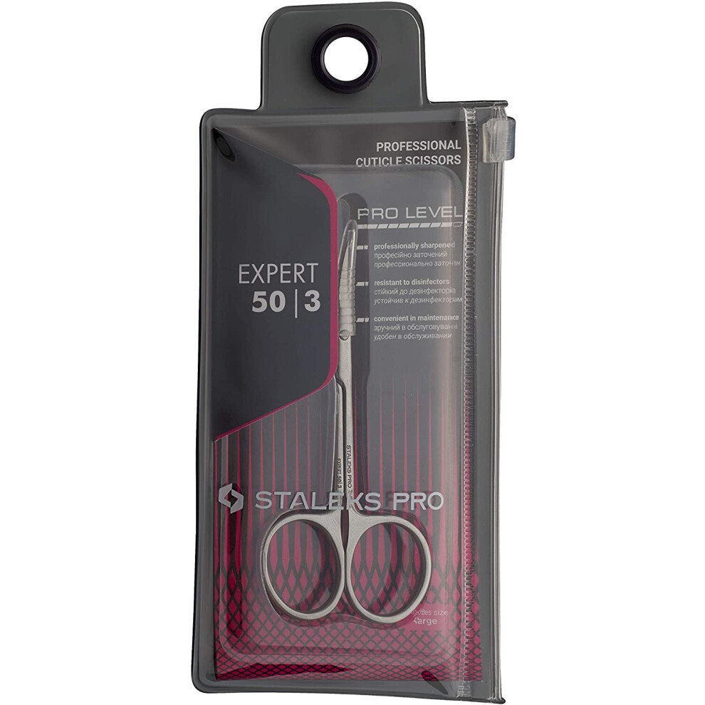 Staleks Expert 50 Type 3 Professional Cuticle Scissors