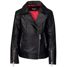 (10--11) Kids Girls Leather Jacket Biker Coats(1-13Years)