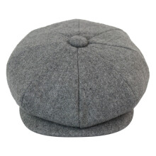 (XL) Mens Peaky Blinders 8 Panel Gatsby Flat Baker Hat