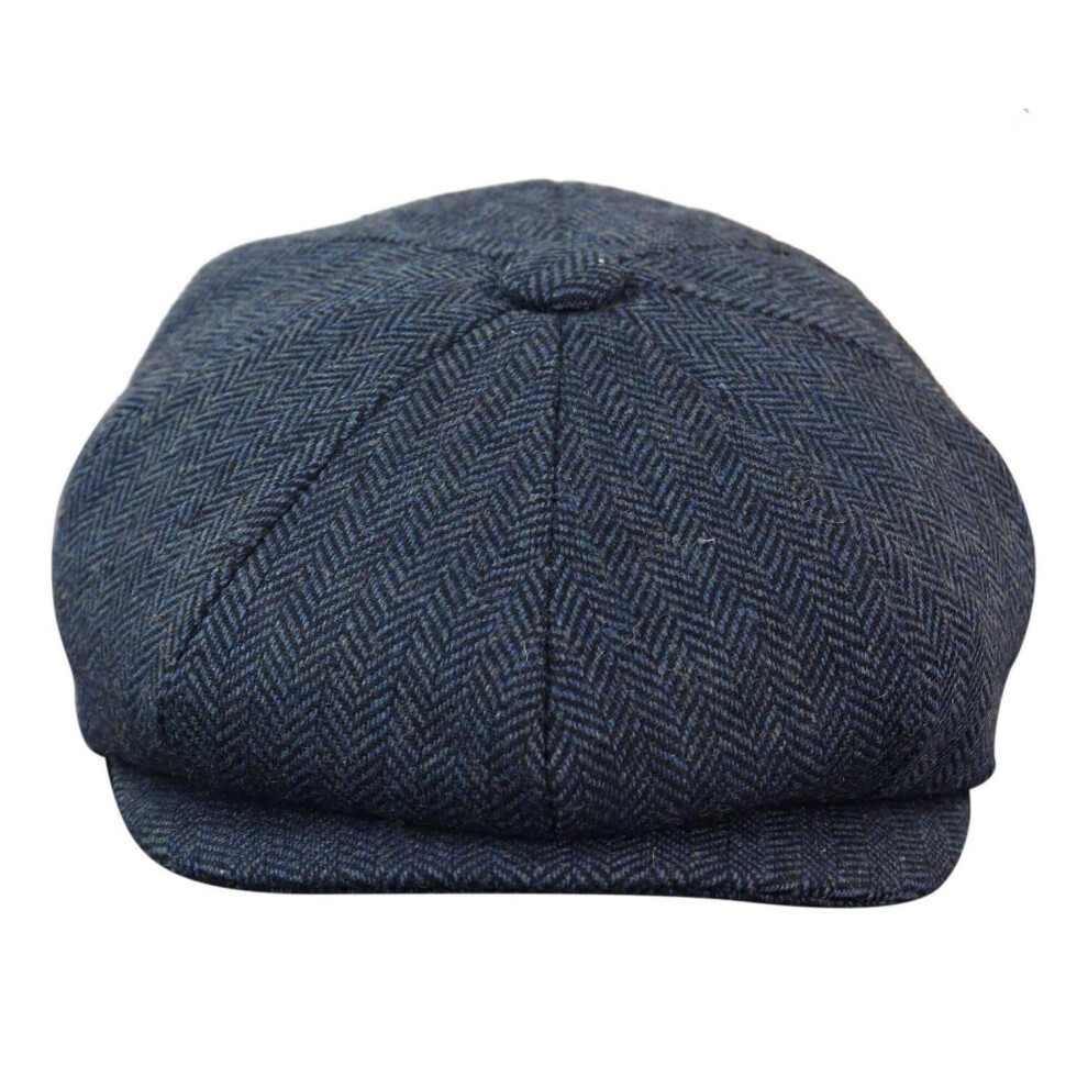 Tru Clothing (M) Mens Peaky Blinders Tweed Gatsby Flat Baker Hat