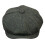 (2XL) Mens Peaky Blinders Charcoal Gatsby Flat Baker Hat 1