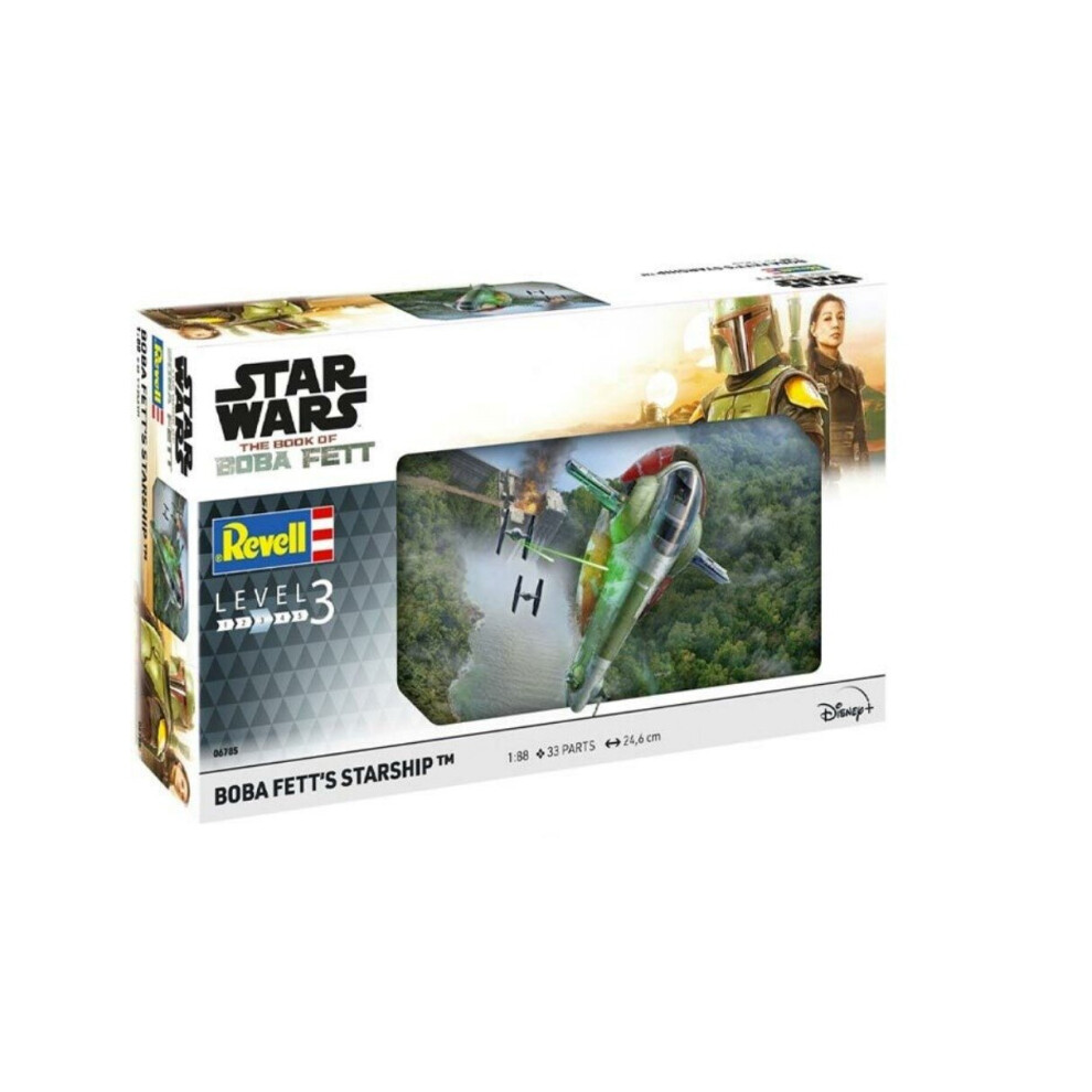 Star Wars: The Book of Boba Fett - Boba Fetts Starship Revell Model Kit