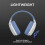 Logitech Logitech Lightspeed Gaming Headset (White/Blue) 2