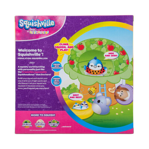 Squishmallows Squishville Deluxe Play Scene Tip Top Treehouse 2