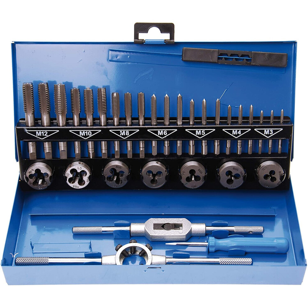 Bgs 901 | Tap And Die Set | M3 - M12 | 32 Pcs. 4026947009018