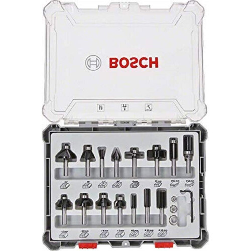 Bosch Bosch Professional 2607017472 Set 15 te?a???? ?e ??te? f???a? ????? ??a f???a ?e st??e??? 8 mm