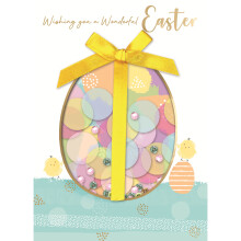 Wishing You A Wonderful Easter Hand-Finished Easter Card Autograph Greeting Card