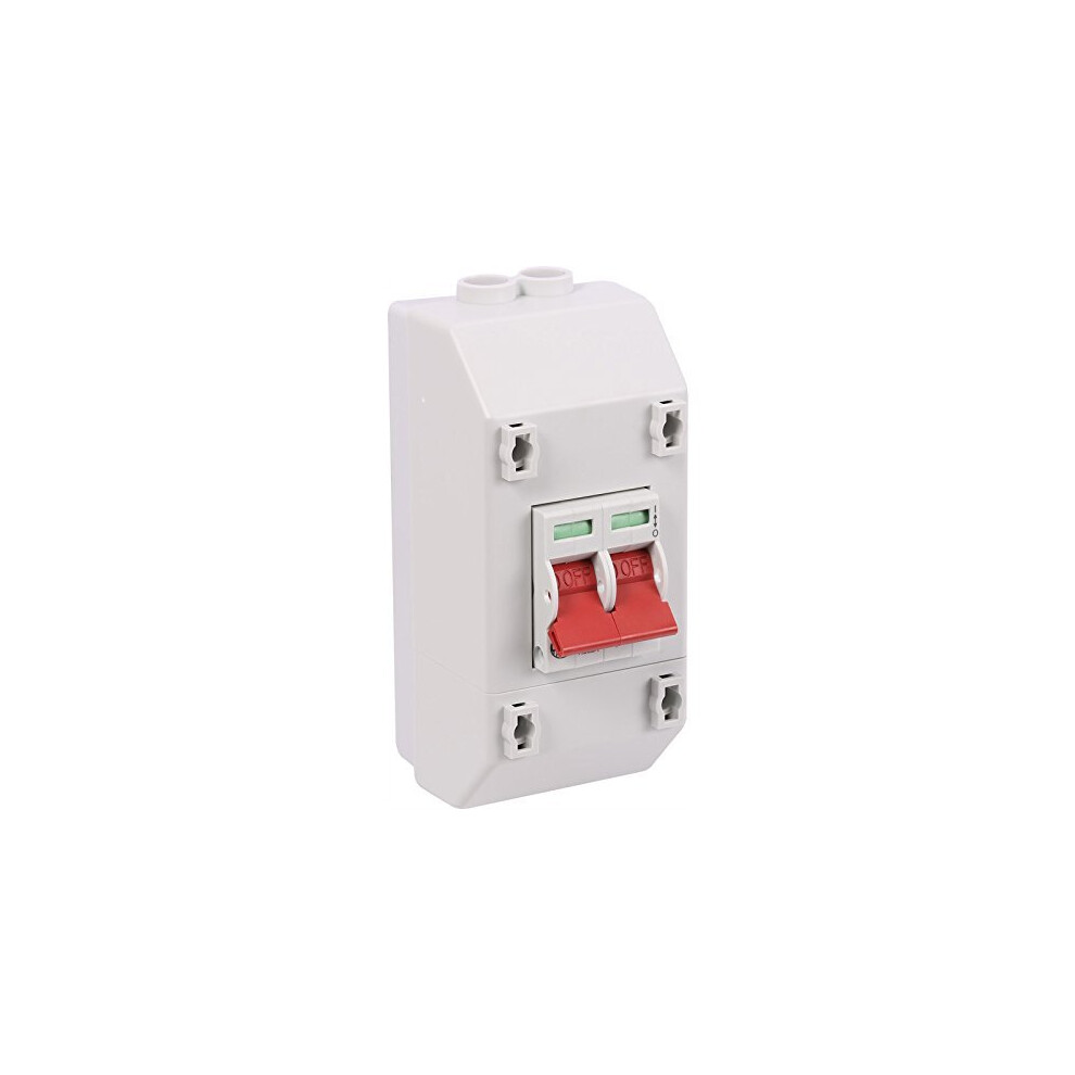 Wylex 2 Pole Isolator Switch With Enclosure 100A 5057271329243