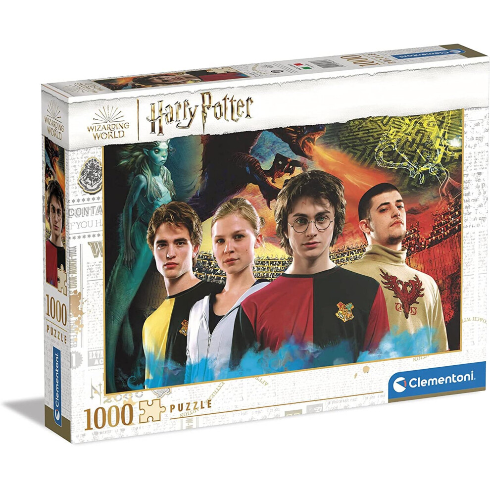 Clementoni 39656 Jigsaw Puzzle Harry Potter Adult 1000 Pieces