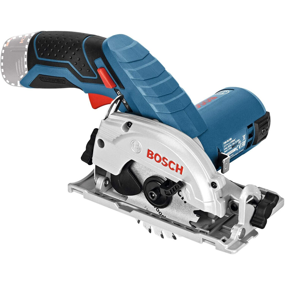 Bosch Professional 06016A1001 GKS 12 V-26 Cordless Circular Saw (Without Battery and Charger) - Carton, 33.8 cm*21.0 cm*13.2 cm