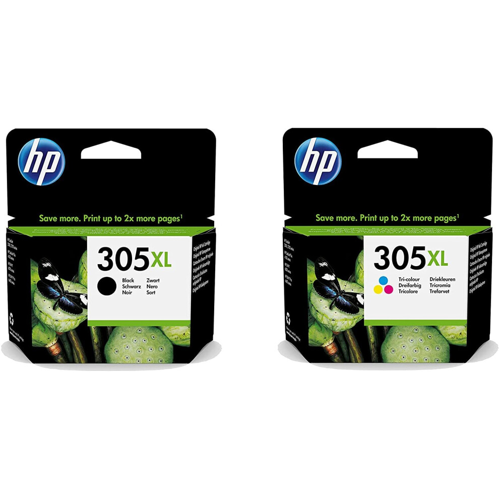 HP 305XL Black & Colour Ink Cartridge For HP DeskJet 2710 2710e 2720 2720e 2721 2721e 2722 2722e 2723 2724 4110e 4120e 4122e...