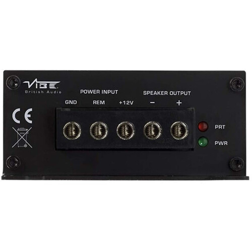 VIBE Powerbox Micro Mono Amplifier - 1 x 400W, Black 1