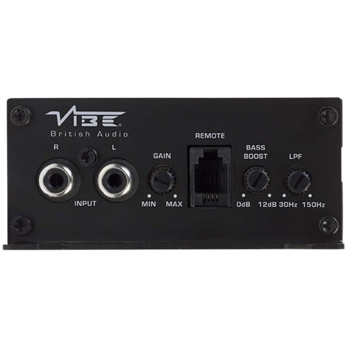 VIBE Powerbox Micro Mono Amplifier - 1 x 400W, Black 2