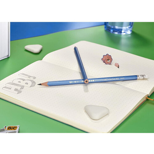 BIC Evolution Triangle blyant med viskelæder (12 stk.) 1