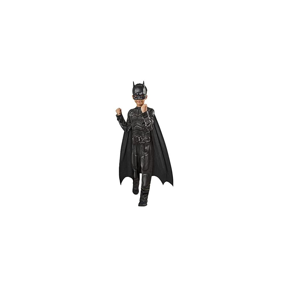 Rubies Official Dc The Batman, Batman Classic Child Costume, Kids Superhero Fancy Dress Not,Specified