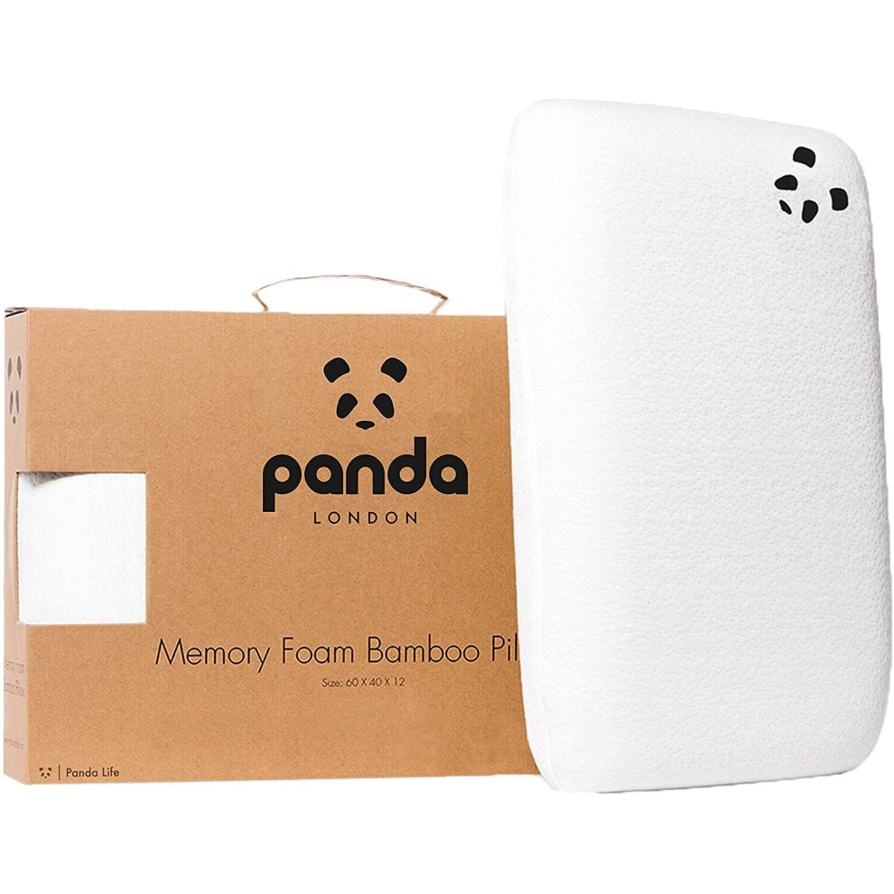 Panda Luxury Memory Foam Bamboo Pillow