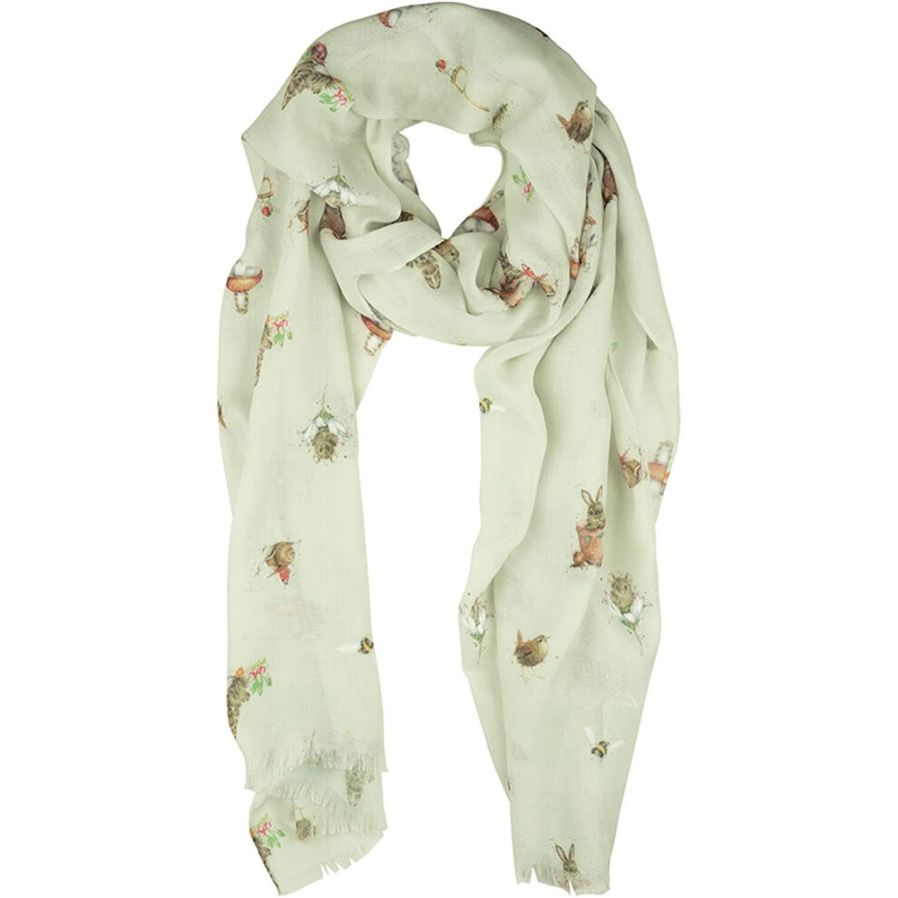 Wrendale Designs Everyday Scarf - Garden Friends