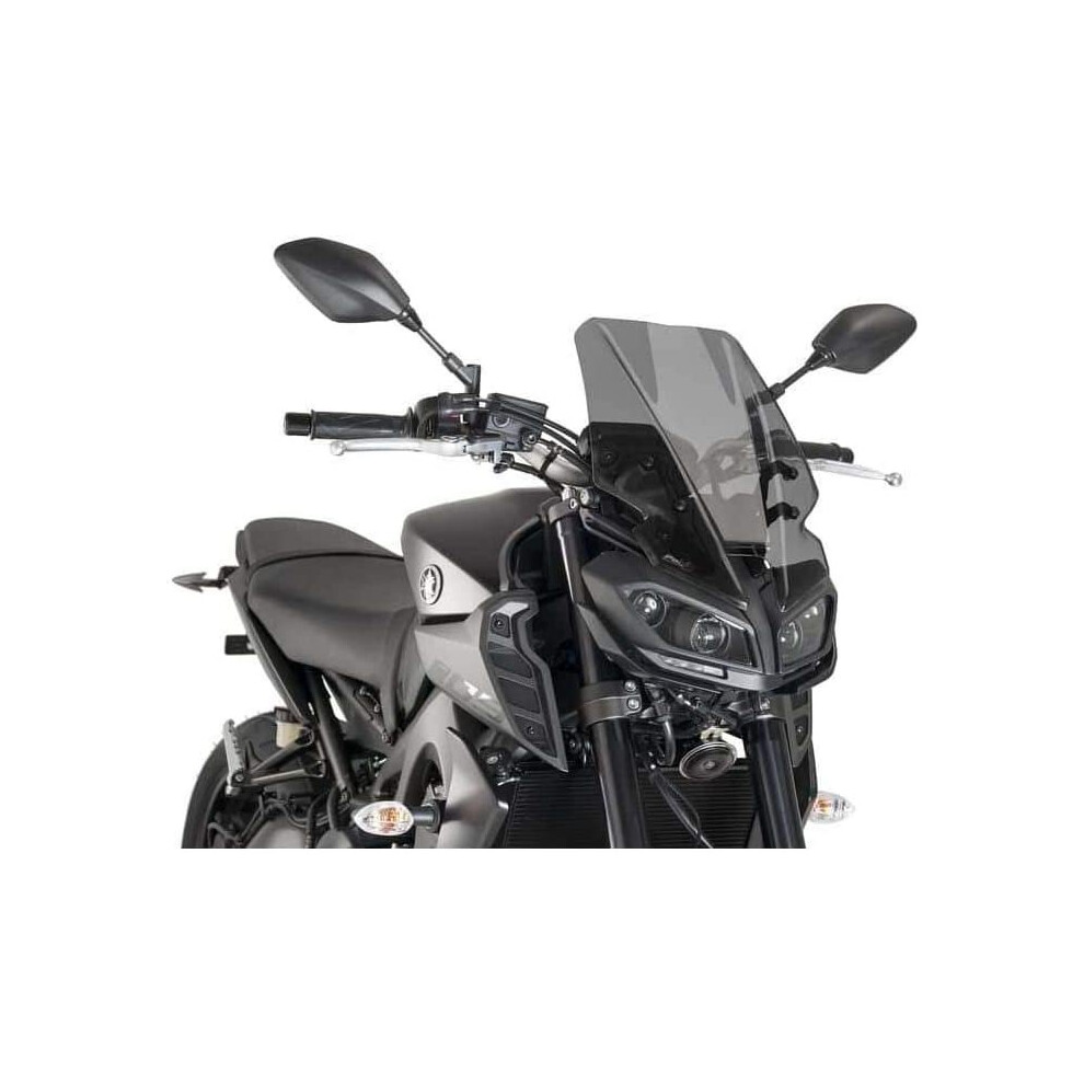 Puig 9377F Windscreen Touring For Yamaha Mt-09 17' 8436563738838