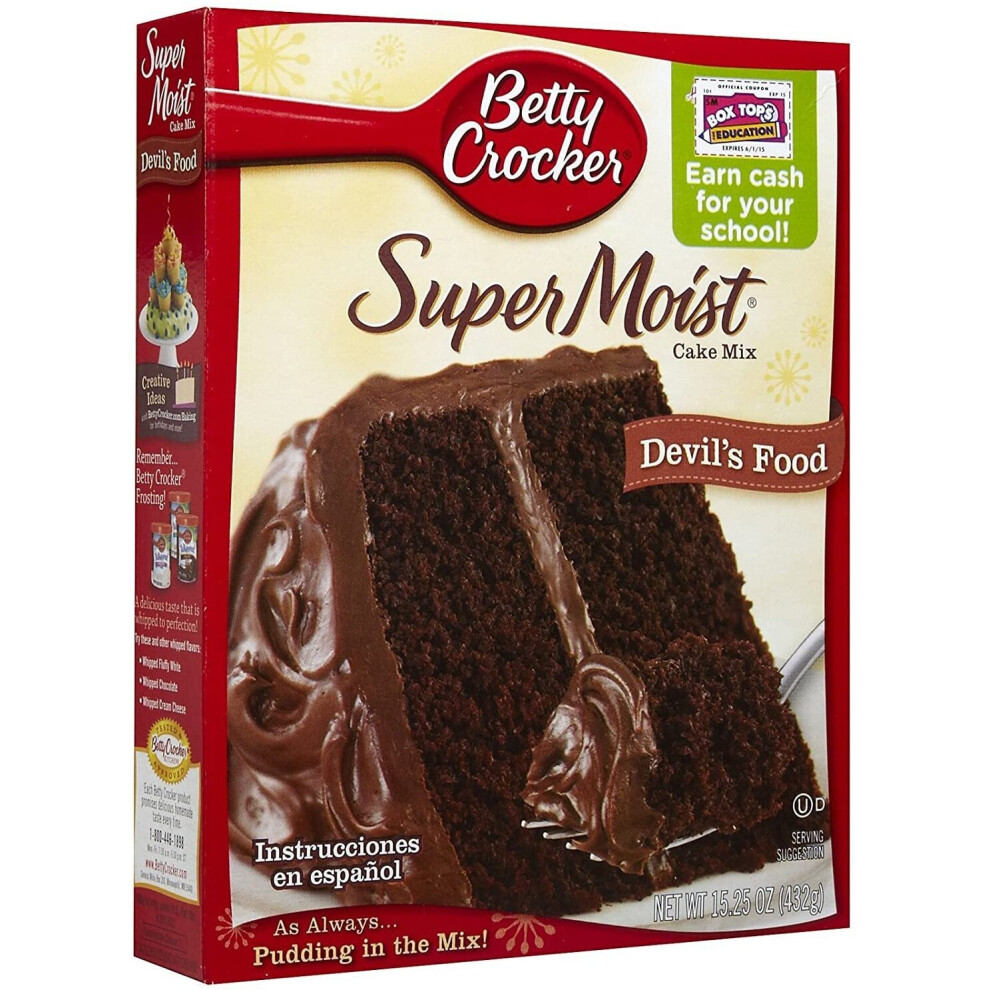 Betty Crocker Super Moist Devil's Food Cake Mix