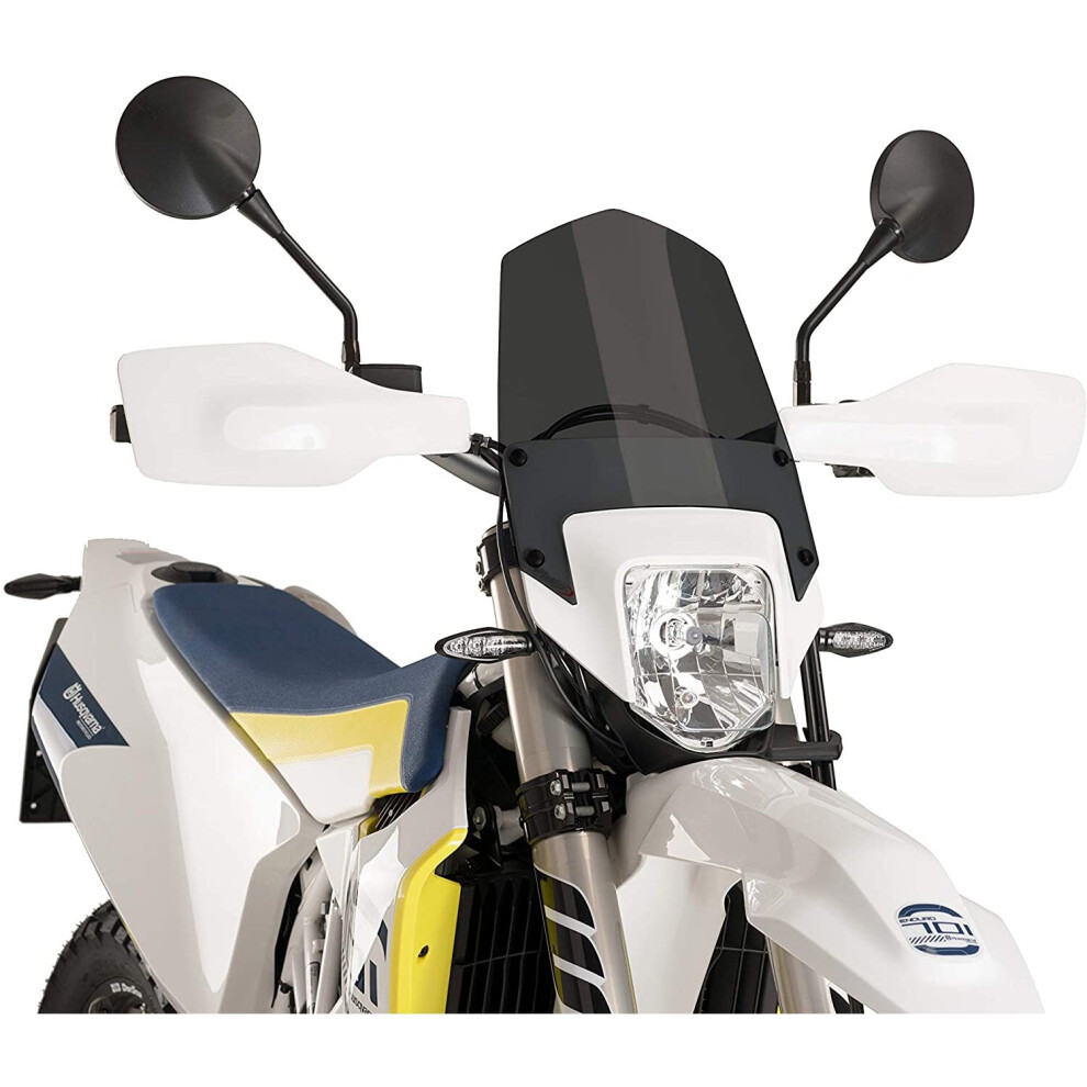 Puig 9867F Windshield Naked New Generation Sport, Smoke Dark 8436571717962