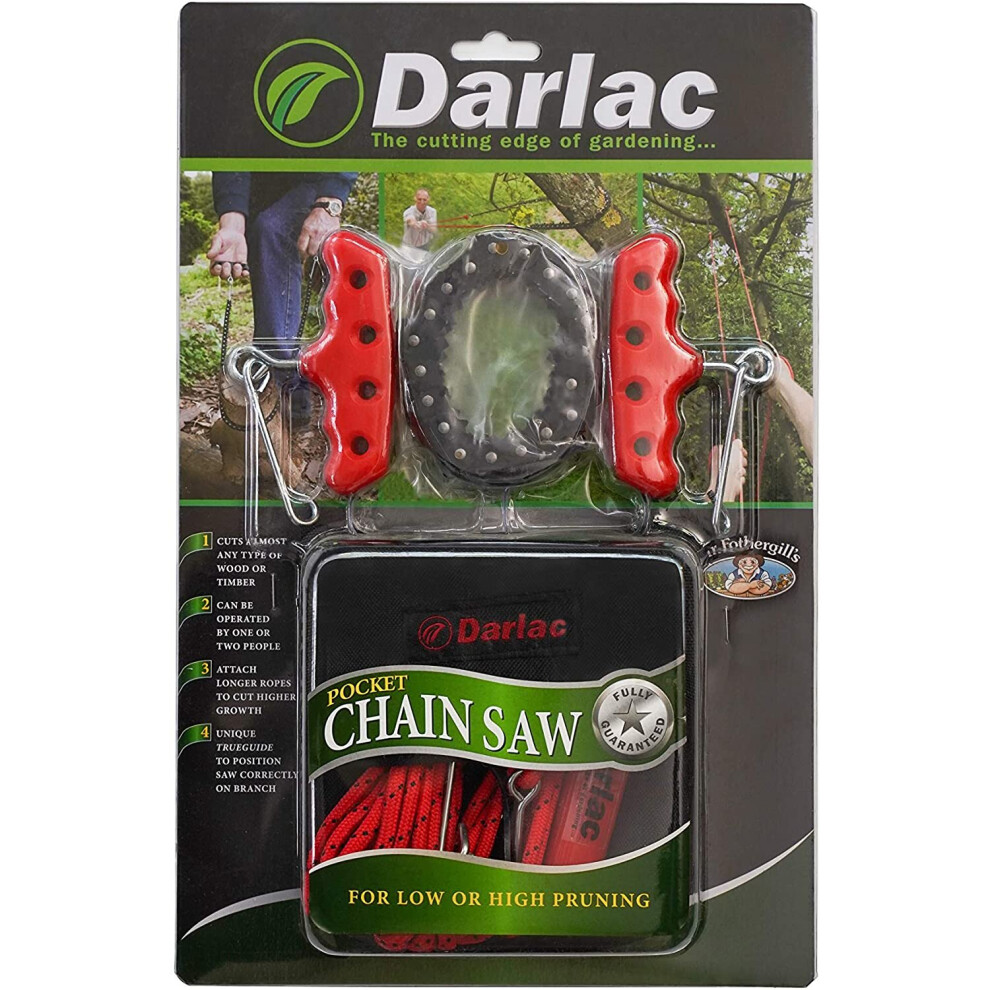 Darlac Pocket Rope & Chain Hand Saw Pruner Cutter Roots Logs DP164 High Pruning