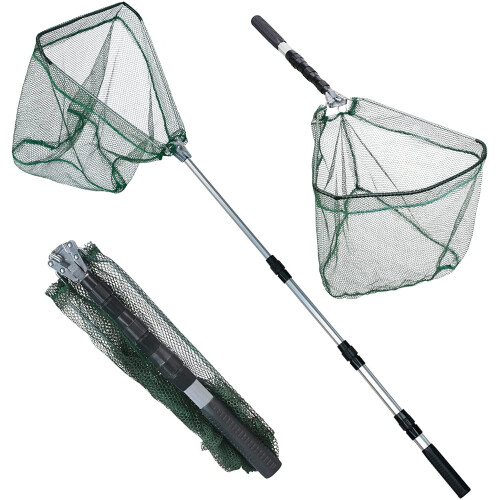 Fennoral Telescopic Fishing Landing Net, 73cm - 130cm Foldable