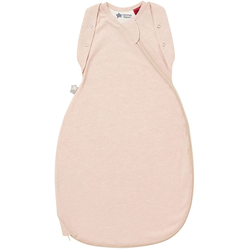 Tommee Tippee Baby Sleep Bag for Newborns, The Original Grobag Swaddle Bag, Hip-Healthy Design, Soft Cotton-Rich Fabric, 0-3m,...