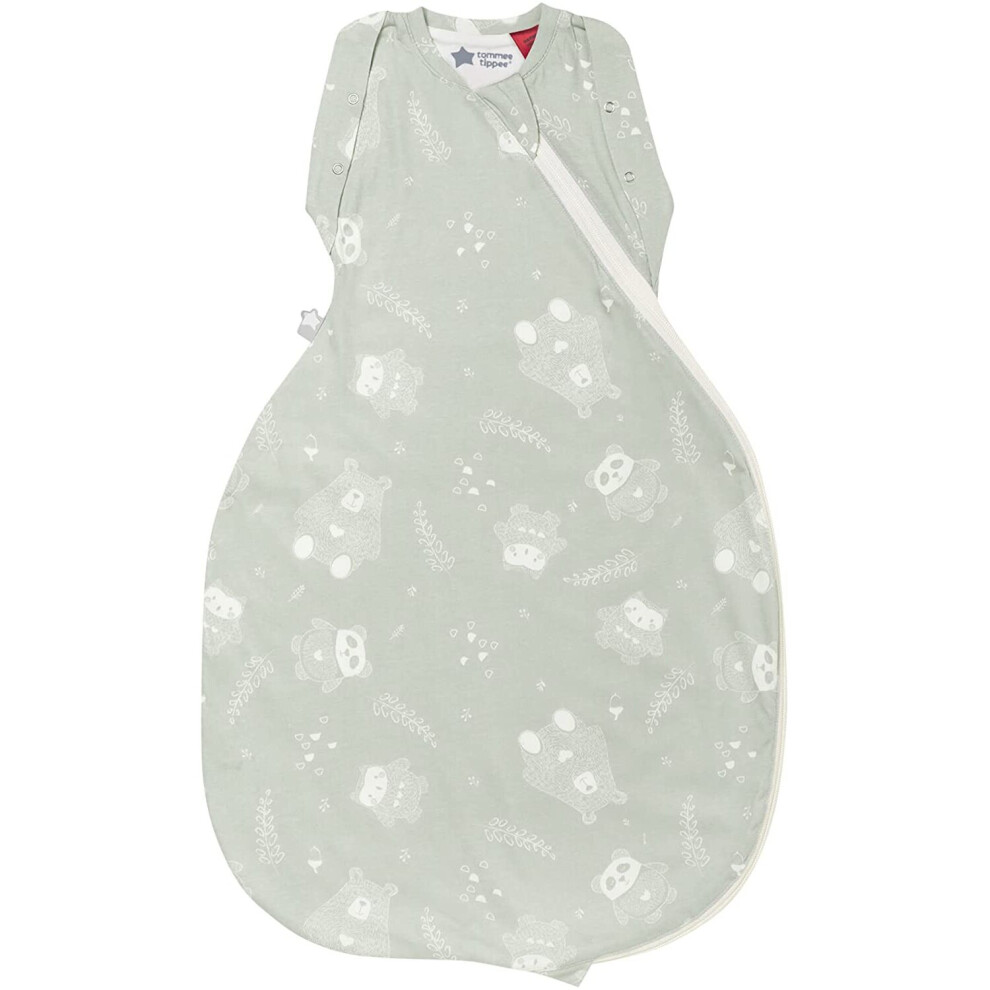 Tommeeâ¯Tippeeâ¯Baby Sleep Bag for Newborns, The Originalâ¯Grobag Swaddle Bag, Hip-Healthy Design, Soft Cotton-Rich Fabric, 3-6m,...