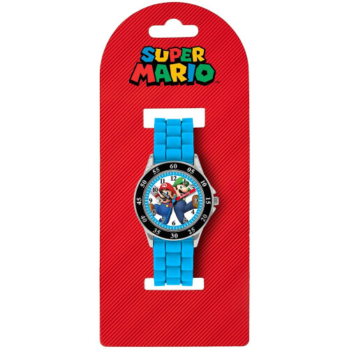 Mario Boy's Analog Quartz Watch with Silicone Strap GSM3044 2